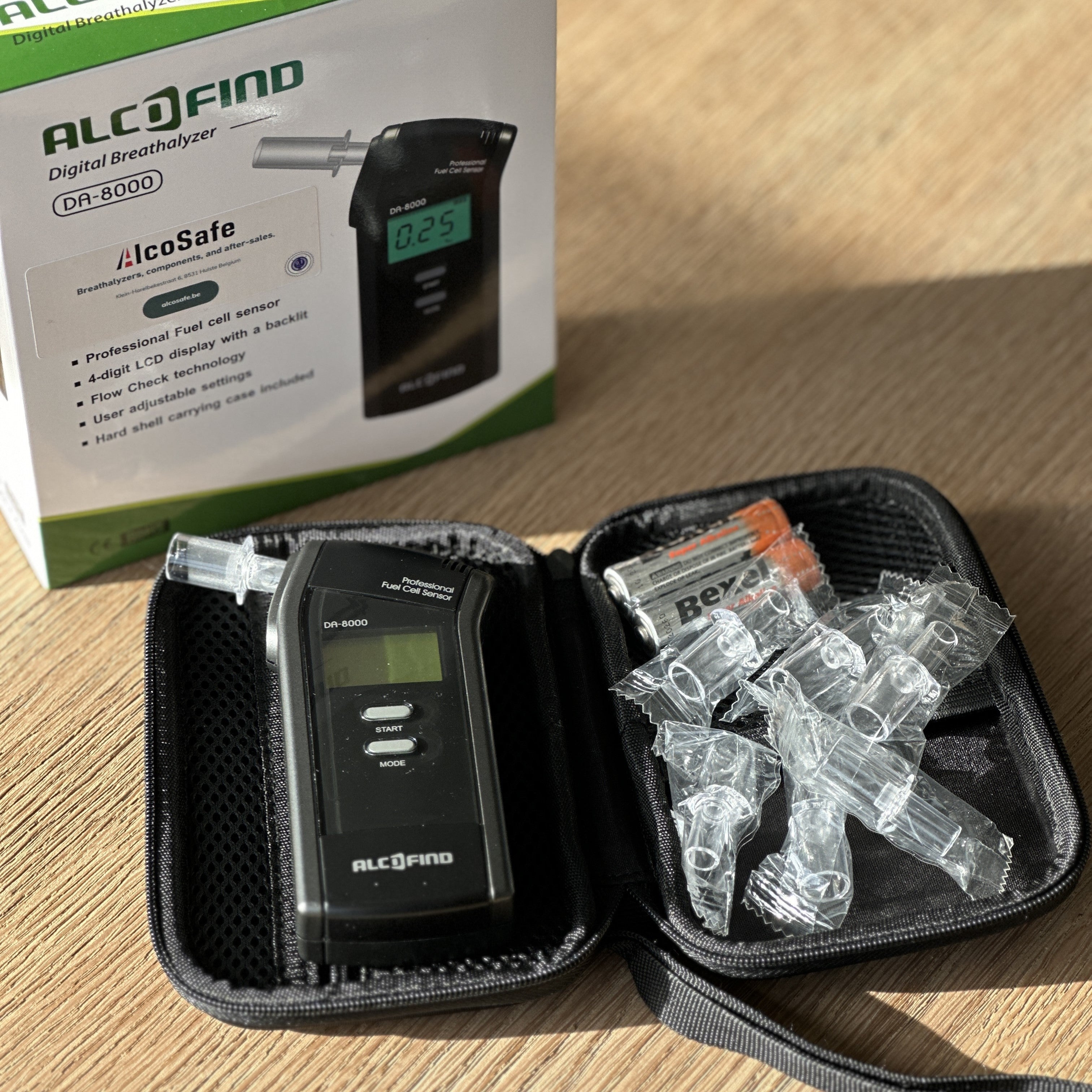 Digitale Alcoholtester - AlcoFind DA-8000