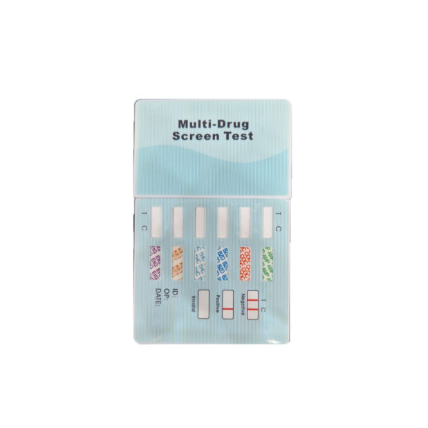 Urintestpanel One-Step Multi-Drug AMP/COC/BZO/THC/KET/ETG