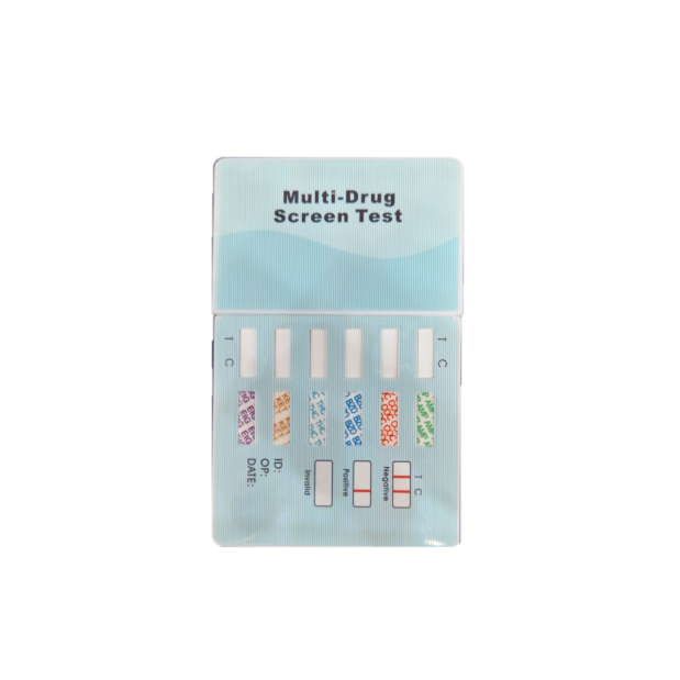 Urine test panel One-Step multi-drug AMP/ COC/ BZO/ THC/ KET/ ETG