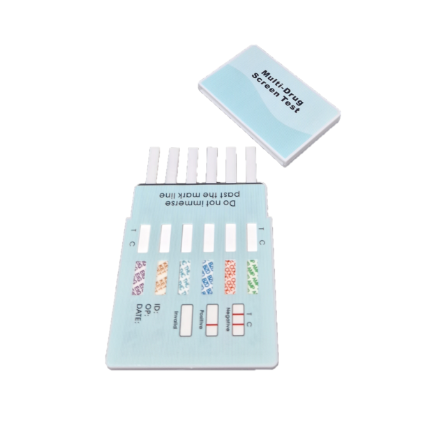 Urine testpanel One-Step multi-drug AMP/ COC/ BZO/ THC/ KET/ ETG