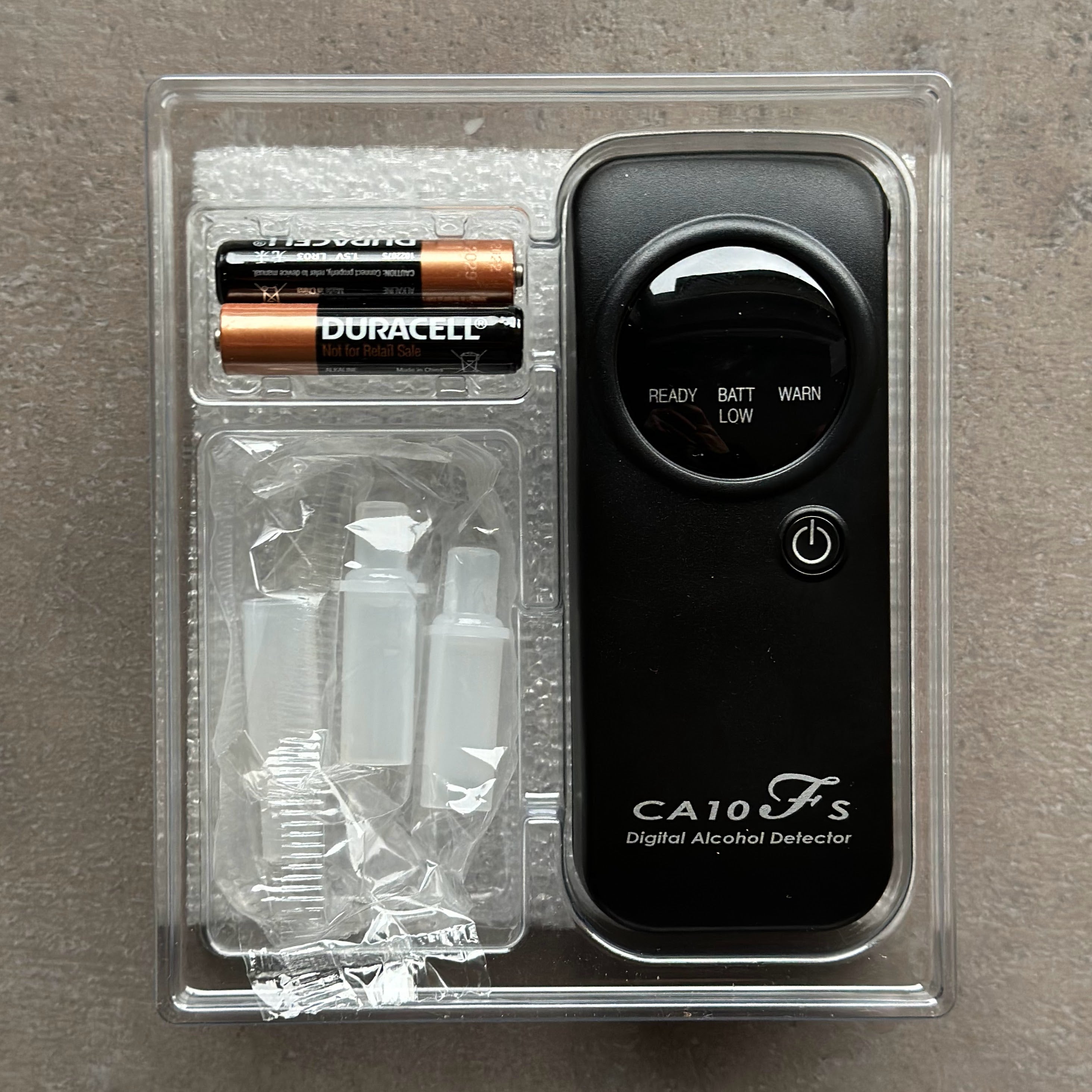 Digital breathalyser - CA10FS